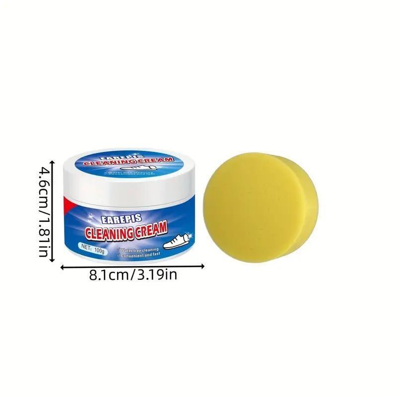 Multipurpose Cleaning Cream with Sponge