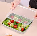 Stainless Steel Baking & Storage Tray with Lid