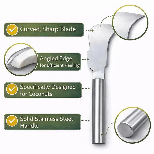 Stainless Steel Coconut Splitter