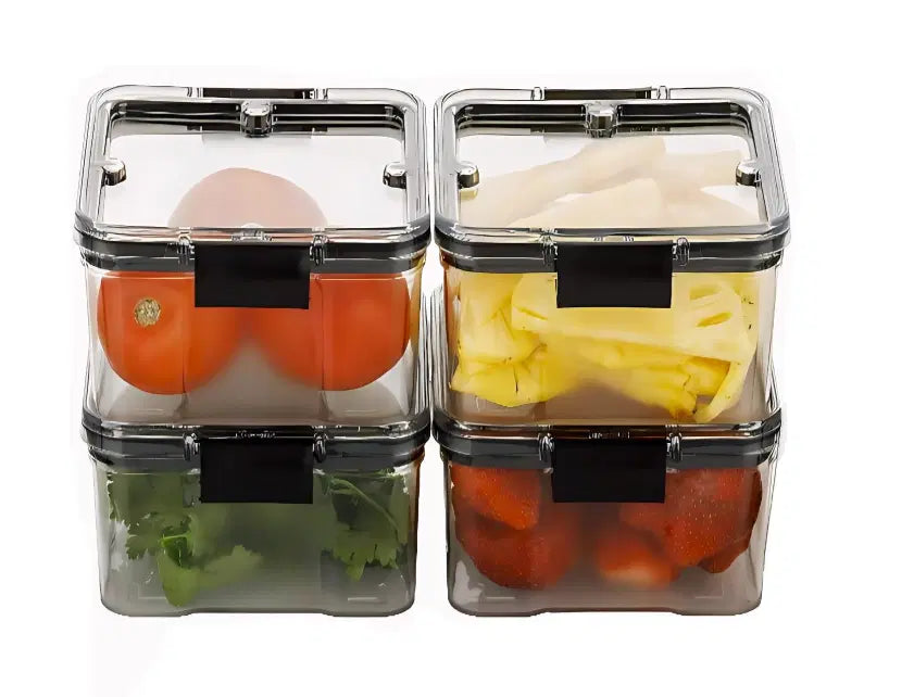 Unbreakable Airtight Containers, 400 ml (Set of 8)