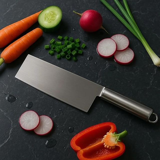 Stainless Steel Vegetable Cleaver