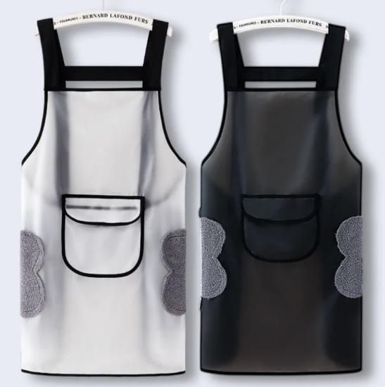 Waterproof & Oil-Proof Clear Apron