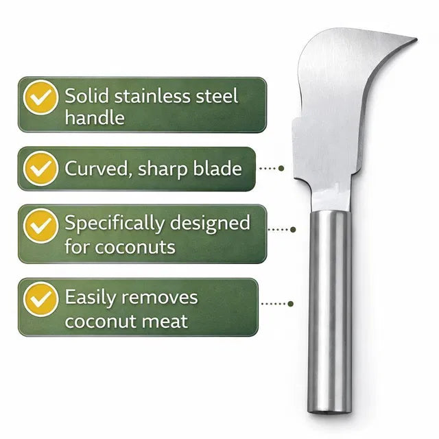 Stainless Steel Coconut Splitter